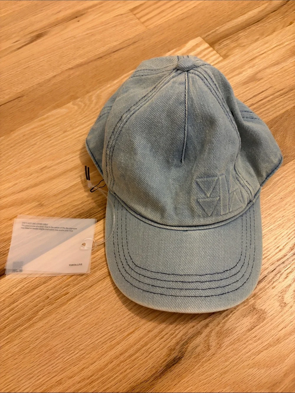 NWT Viavia Denim Icon Baseball Hat